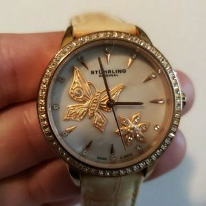 Stuhrling womans butterfly watch